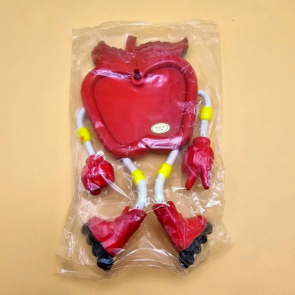 Cute Apple‎ Robot Picture Frame Photo Holder Fun Desk Toy Kids Room Decor
